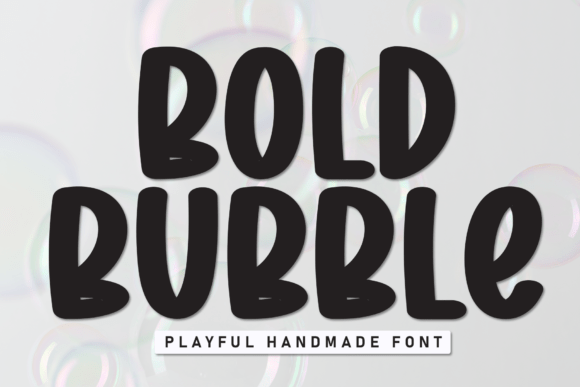 Bold Bubble: A Relaxed Display Font That Makes Small Brands Look Polished