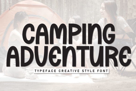 Camping Adventure Font: A Display Typeface for Modern Web Design