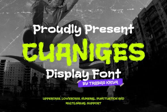 Cuaniges Display Font Review: A Maker’s Test on Labels, Stickers, and Shop Branding
