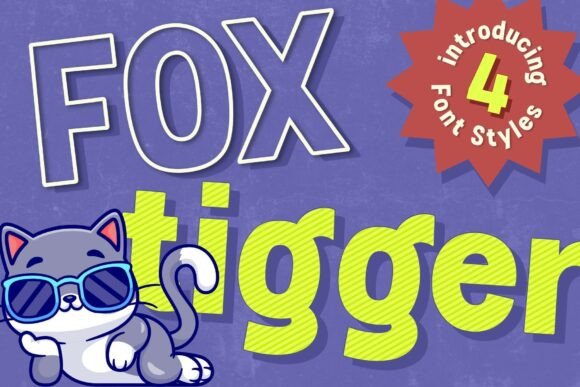 Fox Tigger: A Playful Display Font for Web Designers