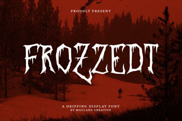 Frozzedt: A Bold Display Font for Standout Branding
