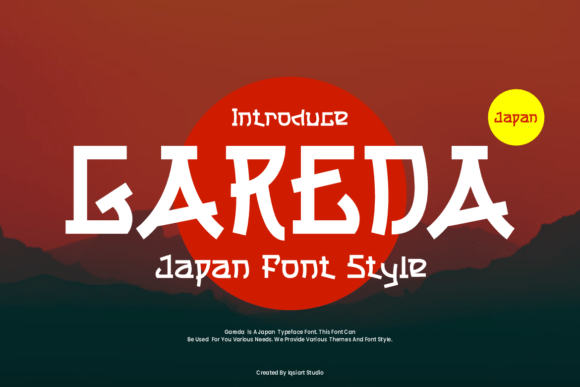 Gareda Display Font: A Bold Choice for Editorial Design