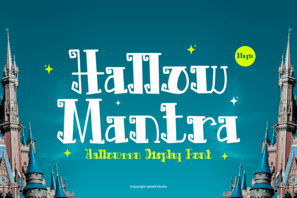 Hallow Mantra Font: A Bold Halloween Display for Brands