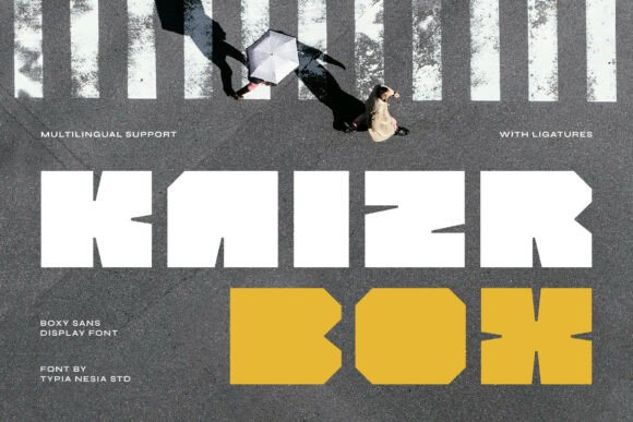 Kaizr Box: A Bold Statement in Modern Typography