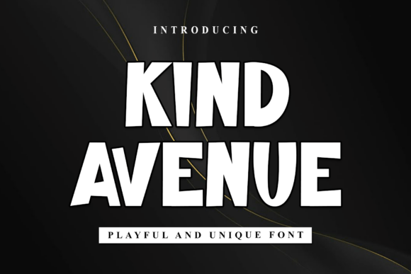 Kind Avenue: A Handwritten Display Font That Brings Warmth to Web Design