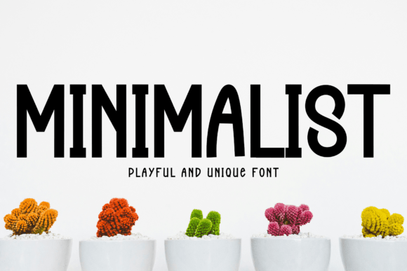 Minimalist2: A Display Font That Balances Structure and Whimsy