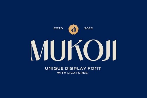 Mukoji: A Modern Serif Font That Elevates Brand Campaigns