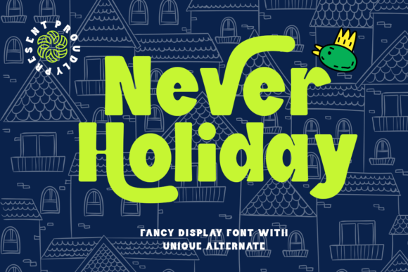 Neverholiday Regular: The Font That Makes Your Campaign Pop