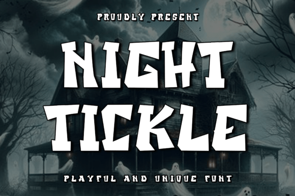 Night Tickle: A Display Font That Brings Personality to Digital Design