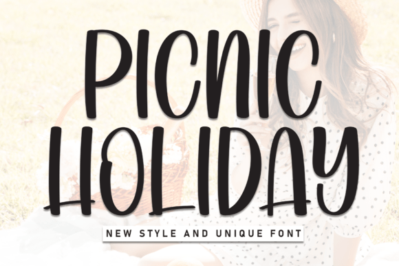 Picnic Holiday: A Handwritten Font That Brings Sunshine to Your Brand