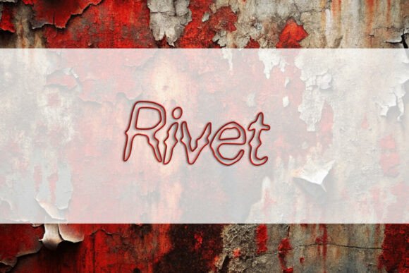 Rivet: A Display Font That Adds Bold Character to Digital Projects