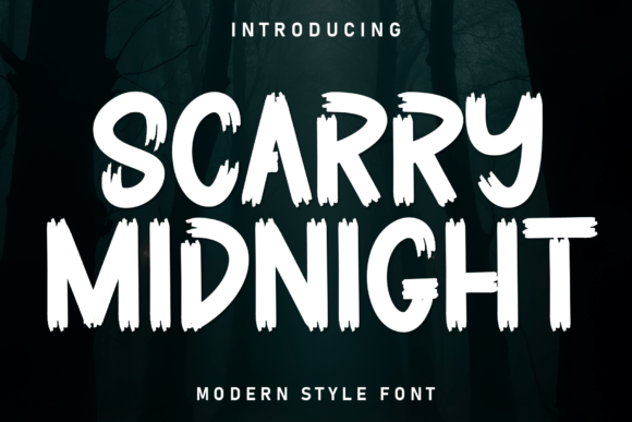 Scarry Midnight: A Display Font Built for Editorial Warmth and Readability