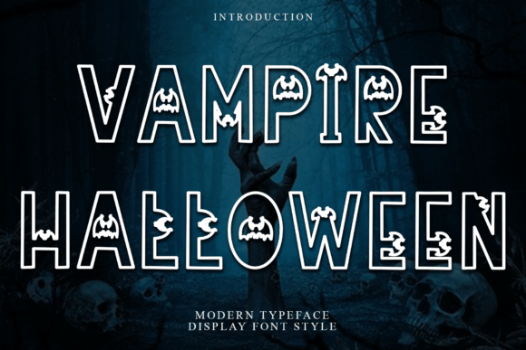 Vampire Halloween: A Font That Elevates Brand Identity